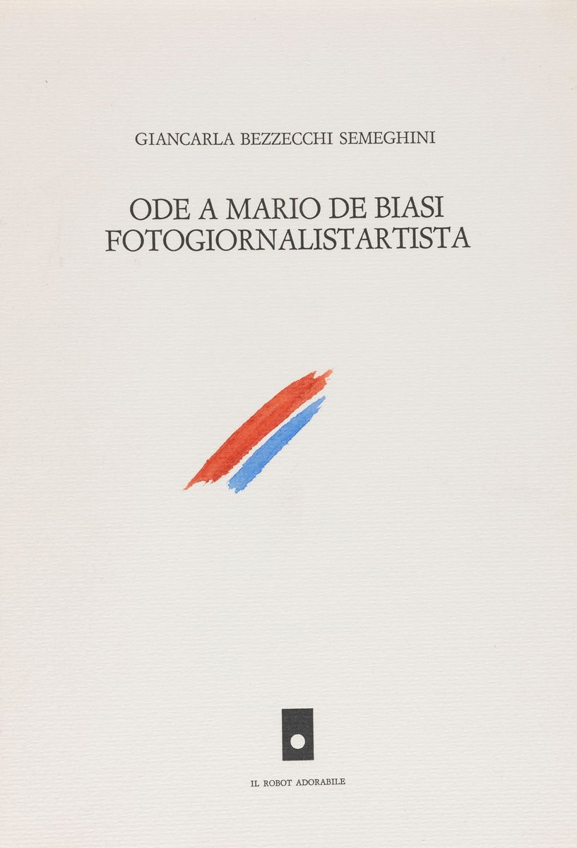 Ode a Mario De Biasi: Stampa a getto d'inchiostro, 2006