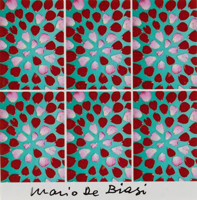 Una Poesia - C-print vintage applicata a libro, 2006