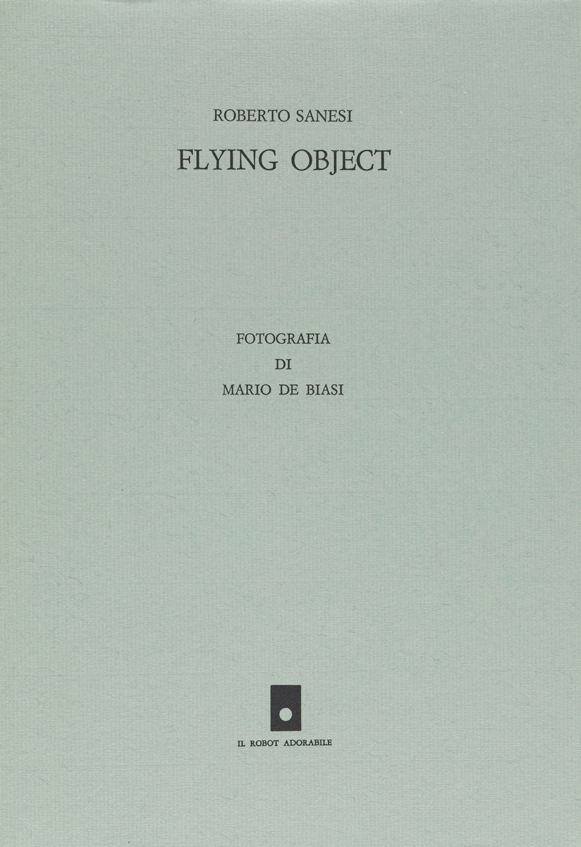 Mario De Biasi - Flying Object - C-print vintage applicata a libro con poesia