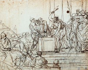 Scena di martirio di un Re