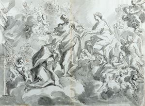 Presentazione di una Santa alla Vergine