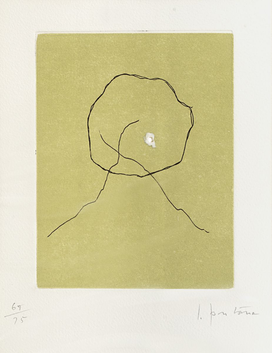 Lucio Fontana - L'épée dans l'eau, Dix eaux-fortes, 1962, Edizione 17/75