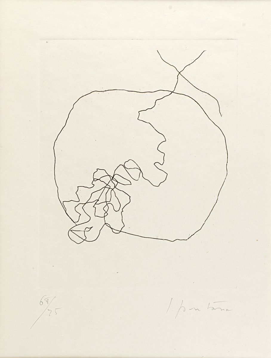 Lucio Fontana - L'épée dans l'eau, Dix eaux-fortes, 1962, Edizione 17/75