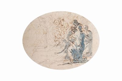 Lotto di Due Disegni: