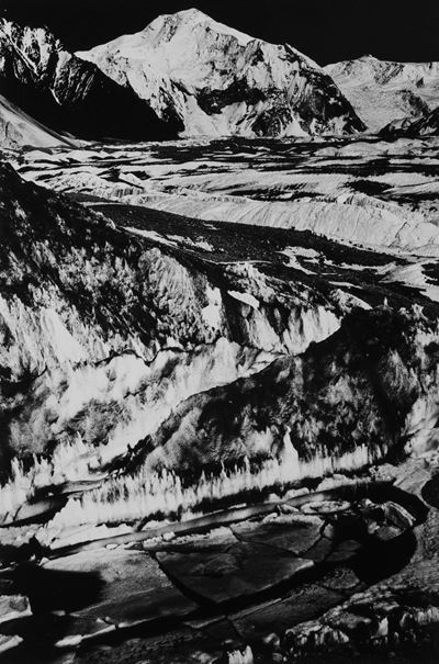 Baltoro Kangri (7274 mt.), Stampa vintage alla gelatina ai sali d’argento