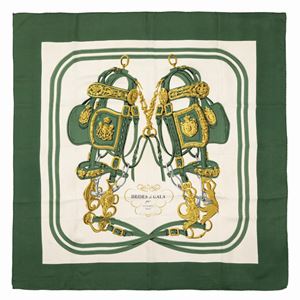 Hermès - Brides de Gala Silk Twill scarf