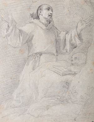 Saint Francis in ecstasy