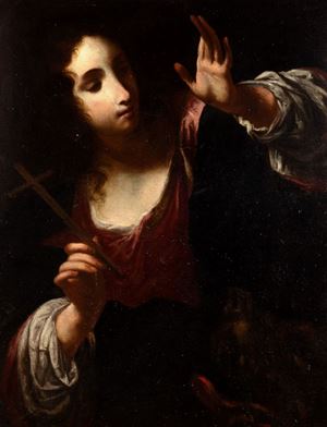 Santa Margherita with the dragon