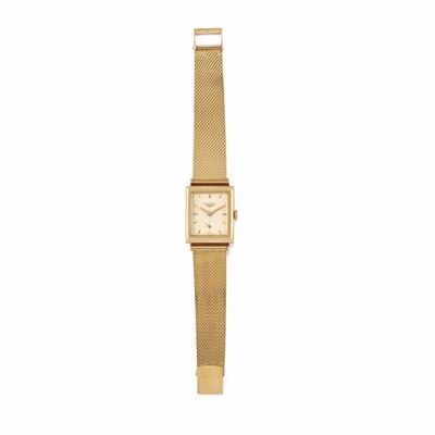 Orologio in oro rosso 18K con bracciale incorporato