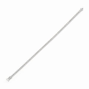  - Bracciale tennis con diamanti