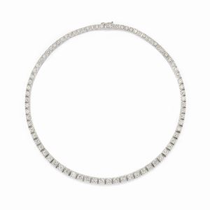  - Collana tennis con diamanti