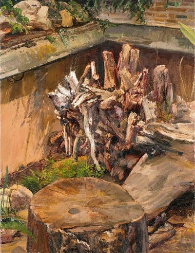 Senza titolo, olio su tela, 2008
