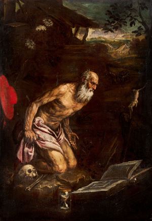 Saint Jerome in a Landscape