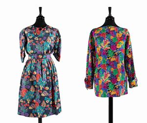 Lot of a suit skirt and shirt