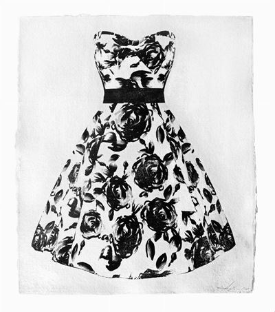 Vestito con Rose, 2017