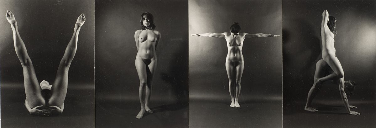 Nino lo Duca - Alfabeto Umano, "vita", 1974