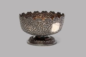 Vaso in argento anglo-indiano, secolo XIX