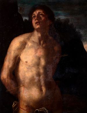 Scuola dell’Italia centrale, metà del secolo XVII - San Sebastian