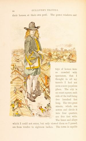 Travels into several remote nations of the world by Lemuel Gulliver, first a surgeon and then a captain of several ships