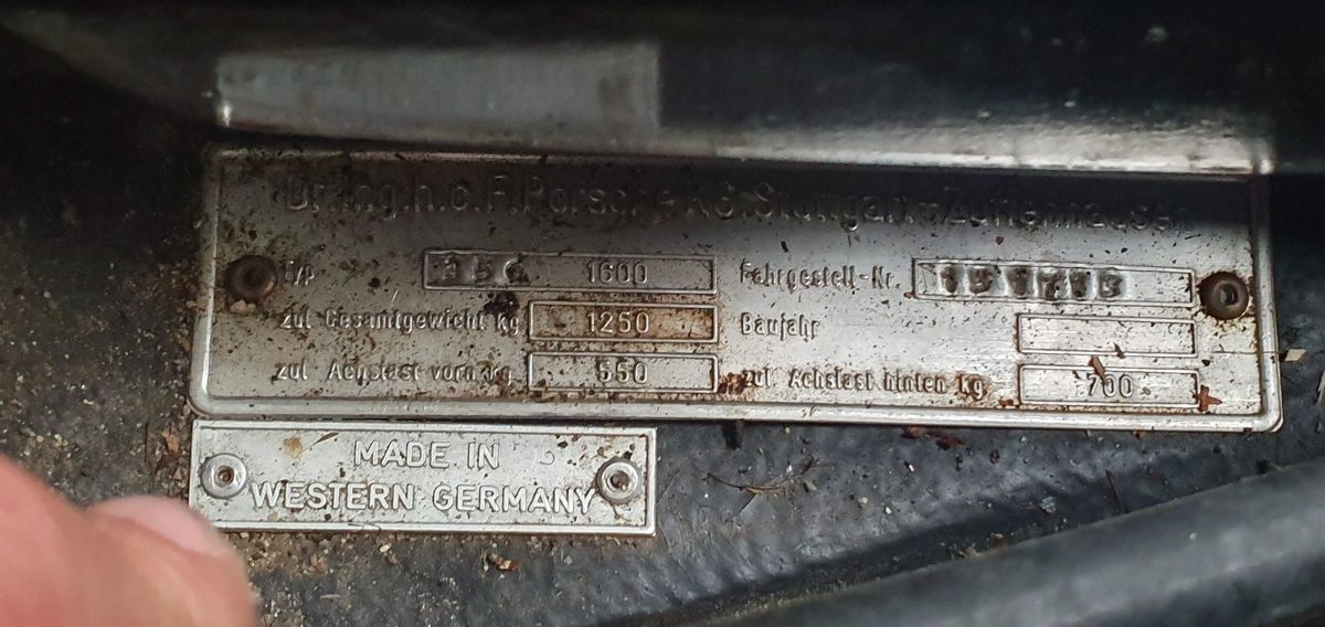 Porsche - 356a 1600 Cabriolet (reutter)