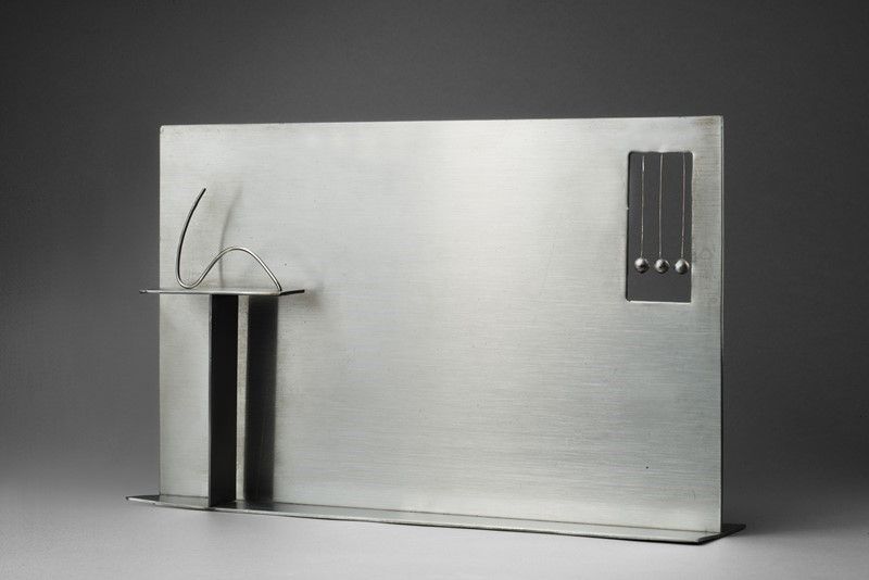 Fausto Melotti - L'Indifferente, 1973, acciaio inox