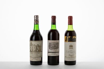 Selezione Premier Cru, Château Lafite Rothschild, Château Mouton Rothschild e Château Haut-Brion,...