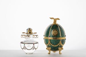 Russian Art's Applied Craft Imperial Vodka – Malachite Green