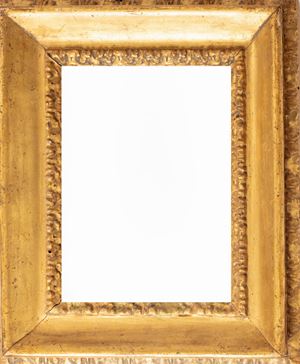 Frame in gilded wood