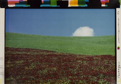 Paesaggio, 1987, C-print