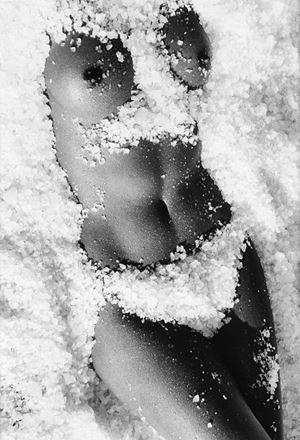 Female Nude in South, Camargue, France, 1990