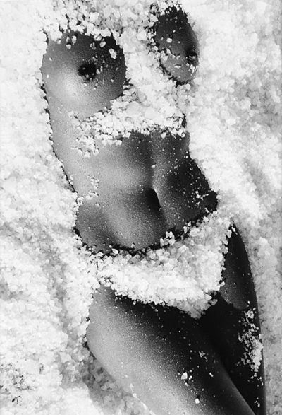 Female Nude in South, Camargue, France, 1990