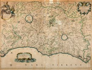 Heritage of S. Pietro olim Tuscia Suburbicaria with its most conspicuous ancient and modern roads, and main farmhouses and estates of it