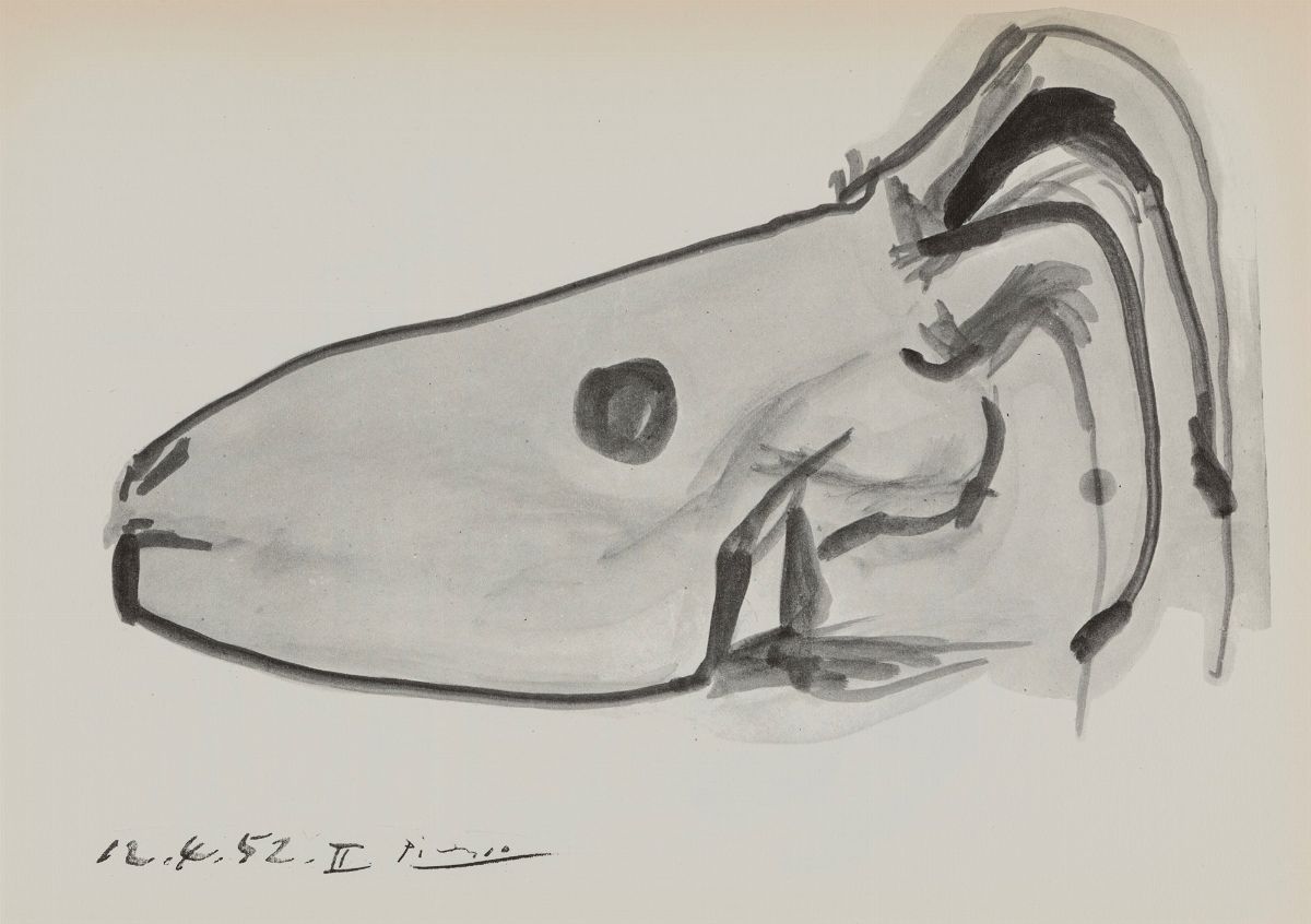 Venti Disegni di Pablo Picasso Presentati da Douglas Cooper