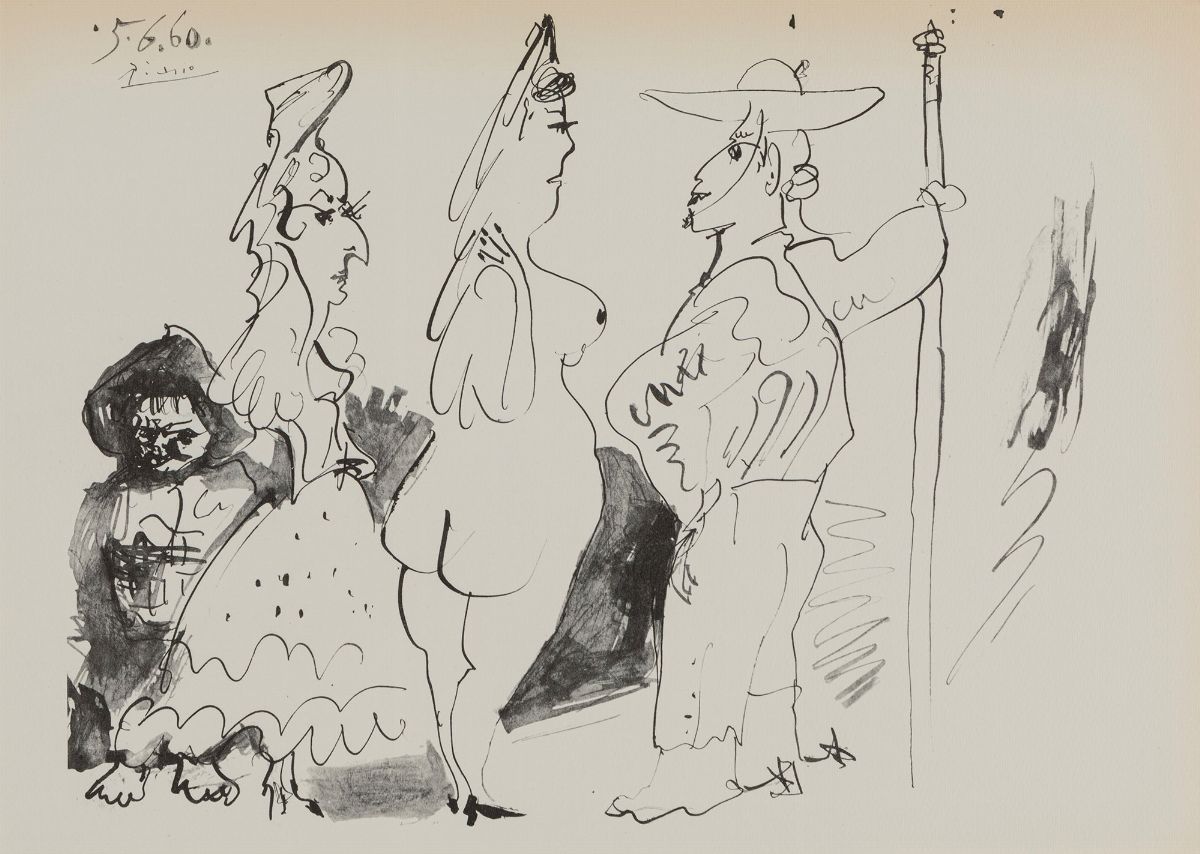 Venti Disegni di Pablo Picasso Presentati da Douglas Cooper