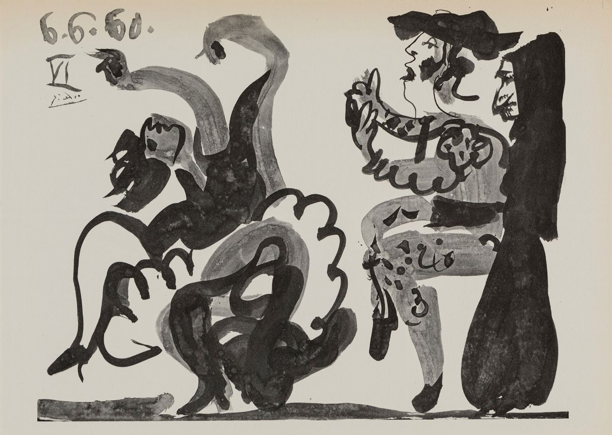 Venti Disegni di Pablo Picasso Presentati da Douglas Cooper