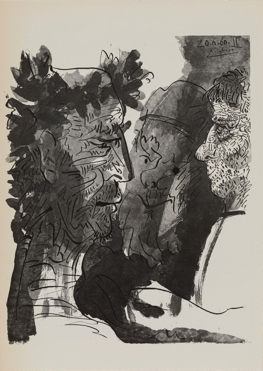 Venti Disegni di Pablo Picasso Presentati da Douglas Cooper