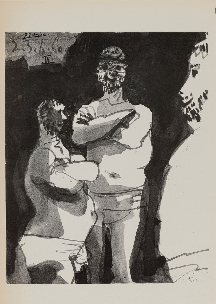 Venti Disegni di Pablo Picasso Presentati da Douglas Cooper