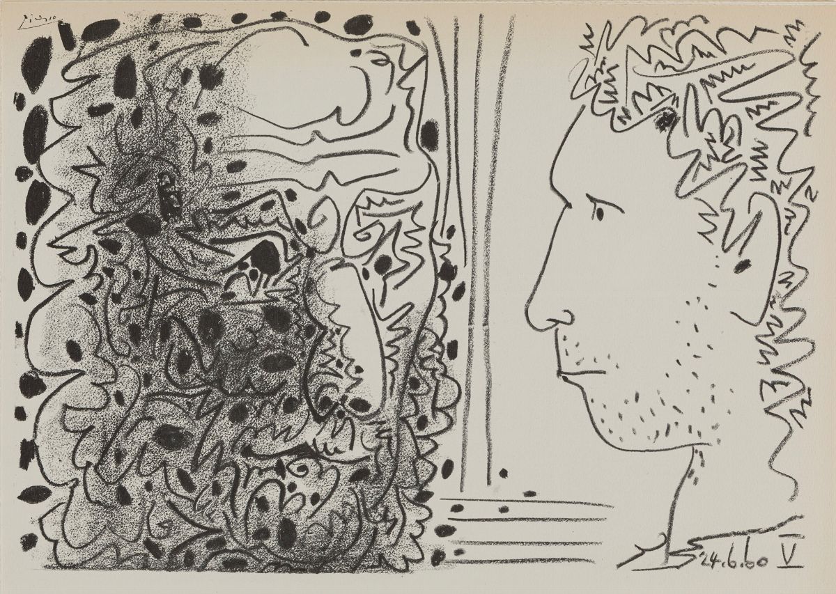 Venti Disegni di Pablo Picasso Presentati da Douglas Cooper
