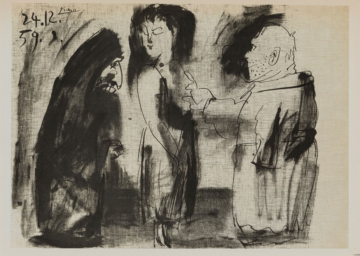 Venti Disegni di Pablo Picasso Presentati da Douglas Cooper