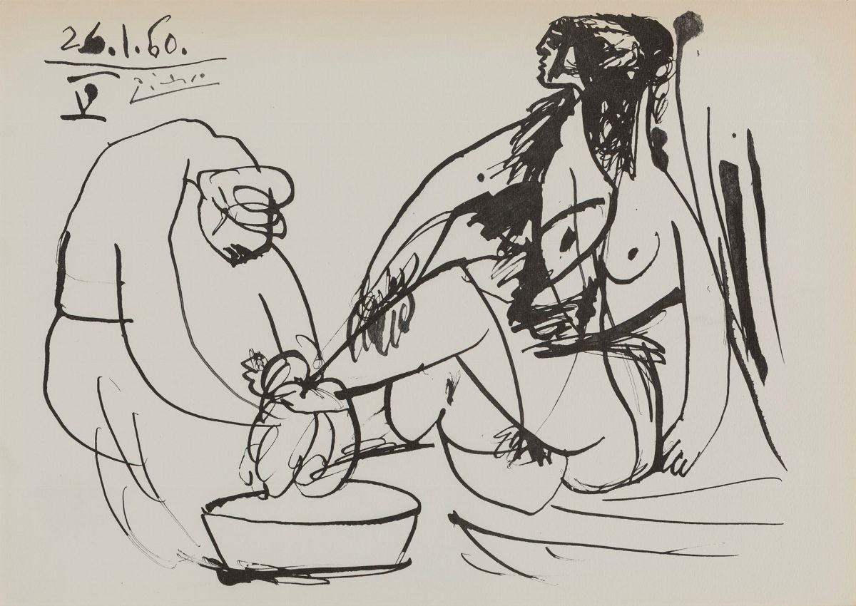 Venti Disegni di Pablo Picasso Presentati da Douglas Cooper