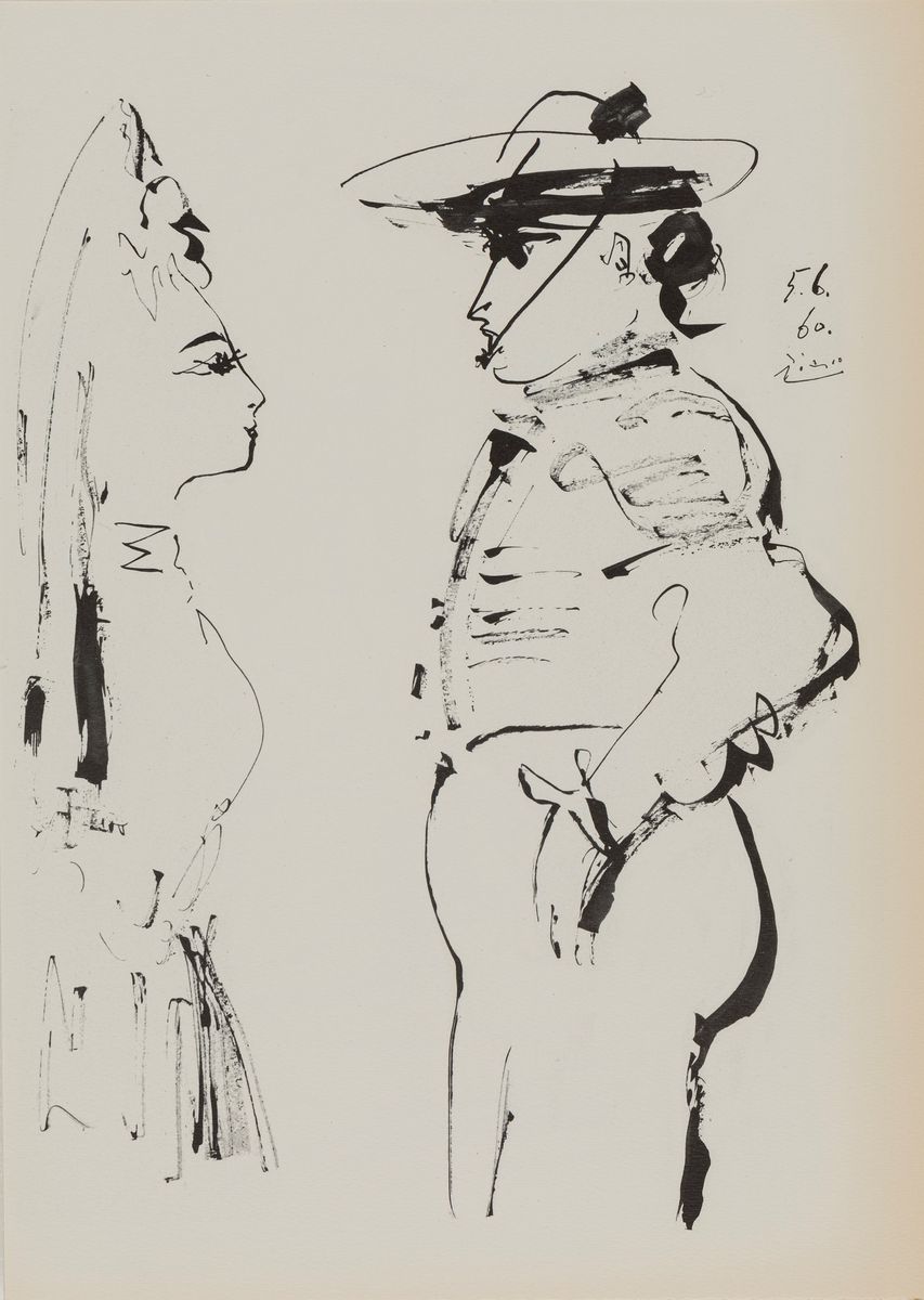 Venti Disegni di Pablo Picasso Presentati da Douglas Cooper