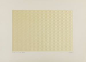 Castellani Enrico - Untitled