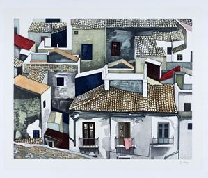 Guttuso Renato - Roofs