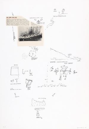 Baruchello Gianfranco - Spy ship