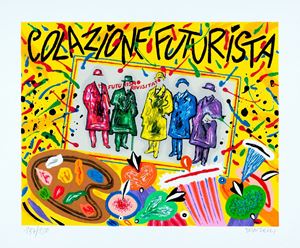 Donzelli Bruno - Futurist breakfast