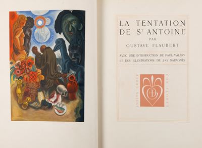 Jean-Gabriel Daragnès, La Tentation de Saint-Antoine, 1942