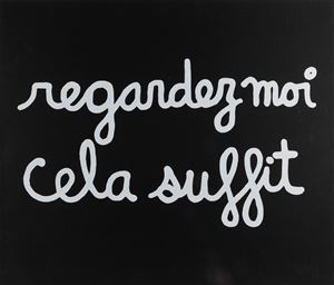 Regardez moi cela suffit