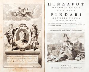 Pindari Olympia, Nemea, Pythia, Isthmia. A cum latina omnium carmine lyrico version for Nicolaum Sudorium
