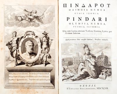Olympia, Nemea, Pythia, Isthmia. Prima edizione inglese a cura di Richard West e Robert Welsted, ...