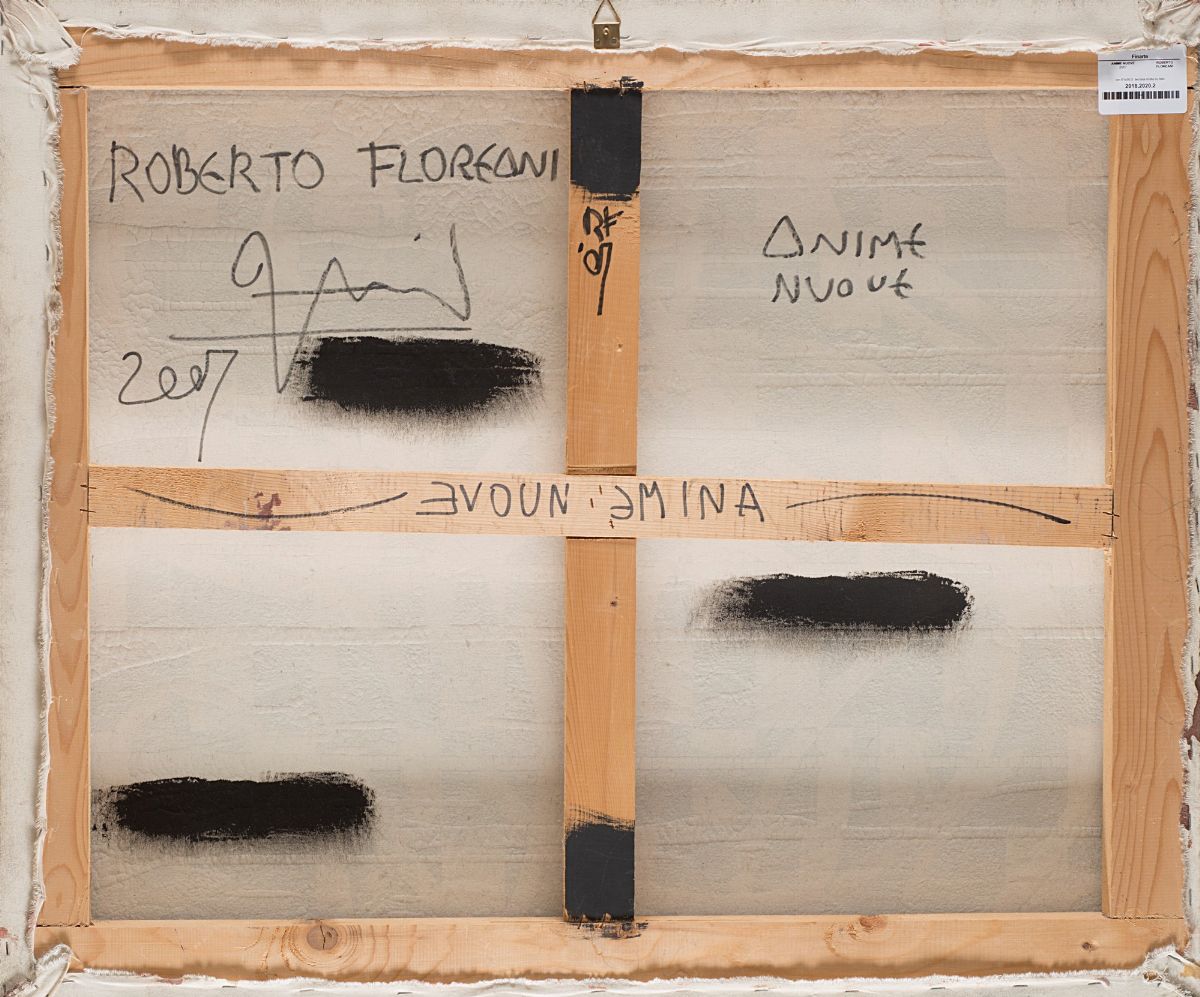 Roberto Floreani - Anime nuove, tecnica mista su tela, 2007